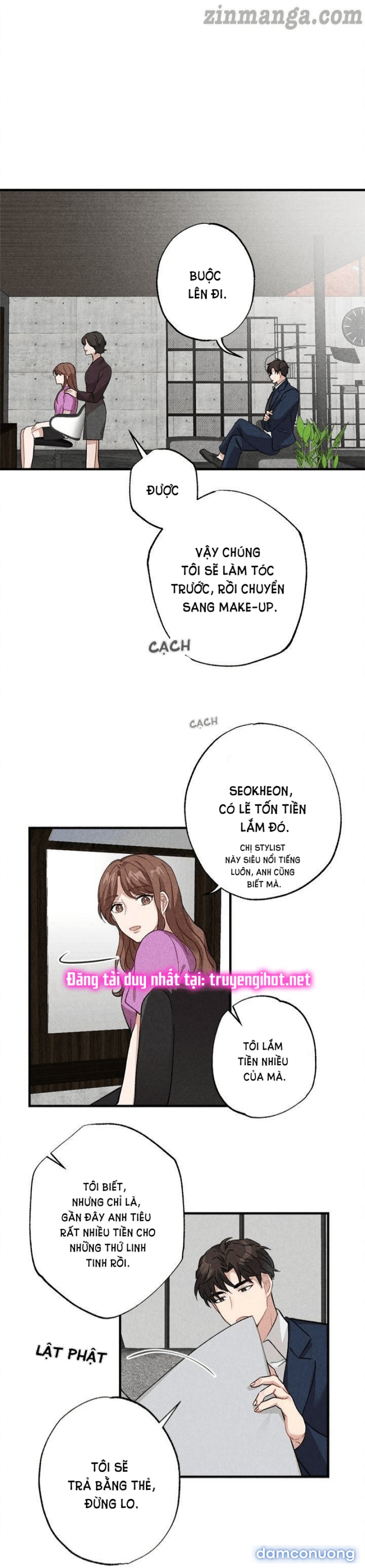 [18+] Dục Vọng Đen Tối Chapter 18.1 - Page 8