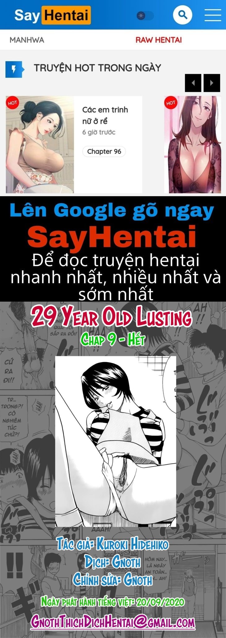 Hentai không che: Người vợ 29 tuổi dâm đãng Chapter 9 - Page 1