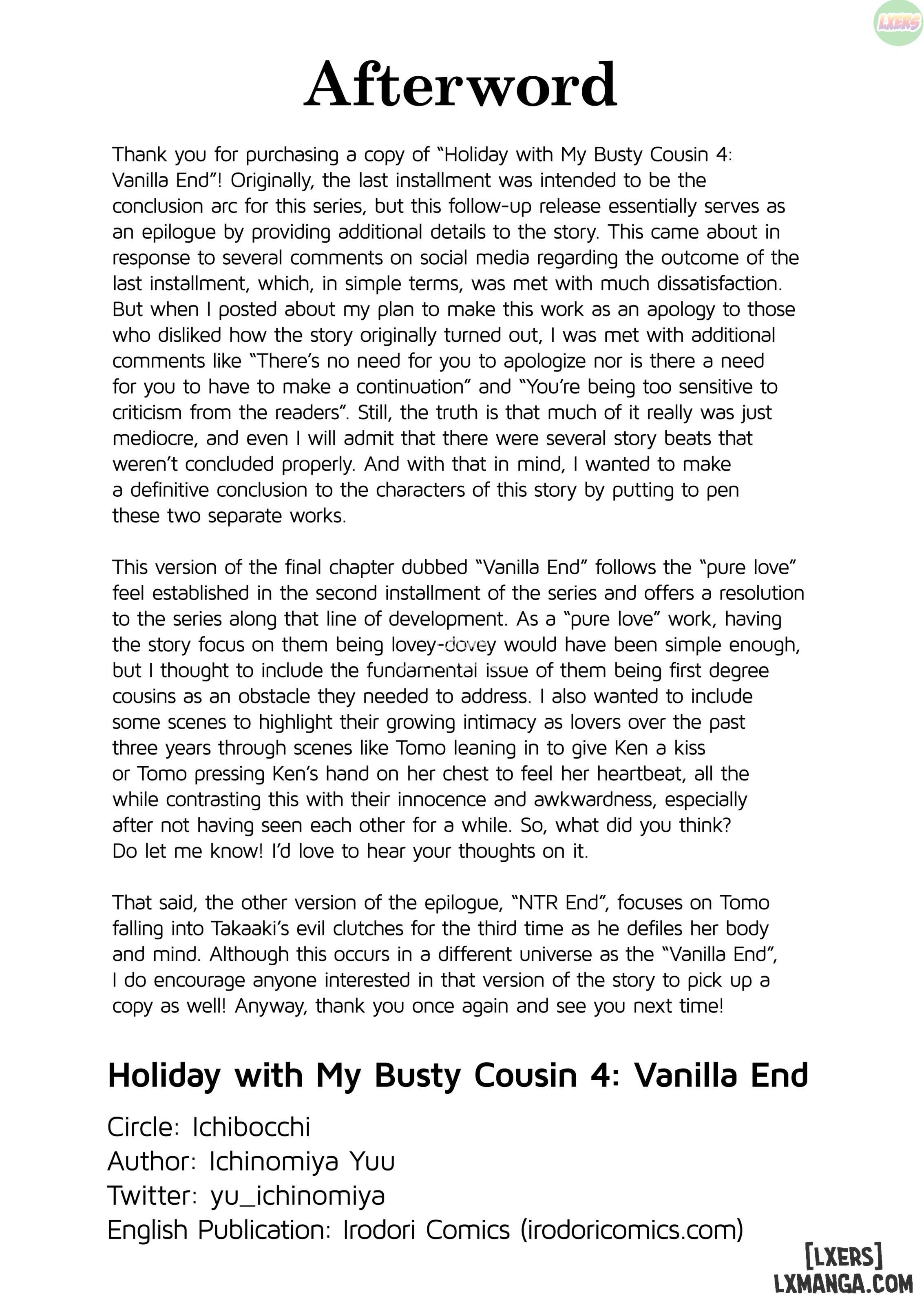 Holiday with My Busty Cousin Chapter 4 - Page 39