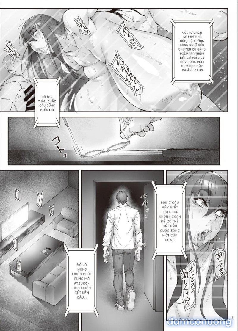 Bị mắc bẫy và bị ô uế ~Đặc vụ Atsuko, thám tử đã có gia đình Chapter 3 - Page 32