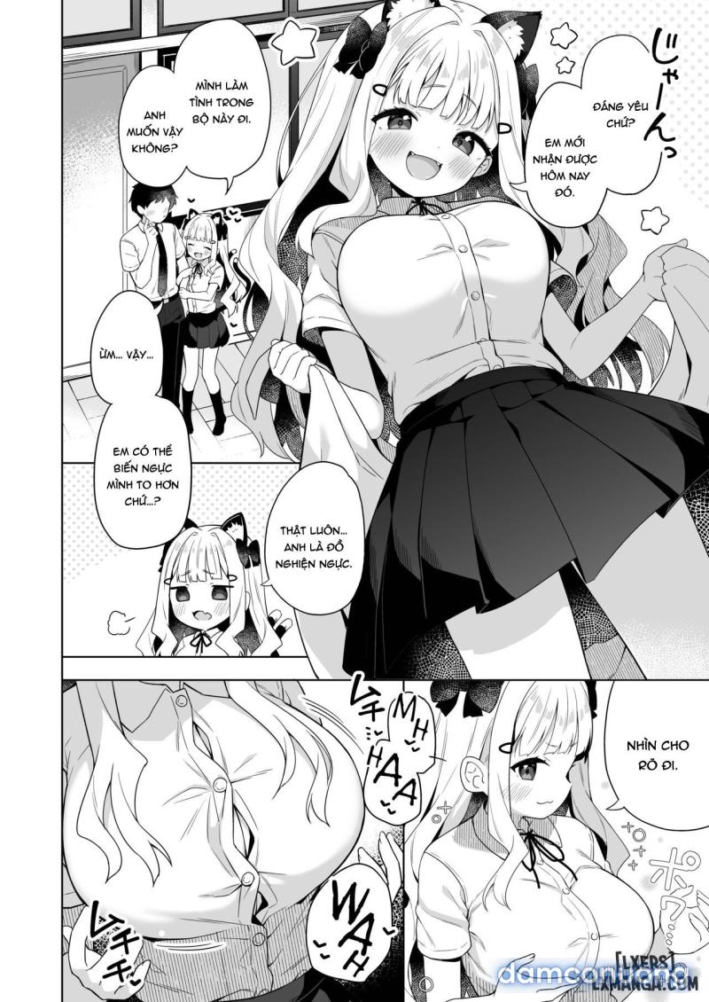 Chinmai Dekapai Nekomimi-chan to Seifuku Ecchi suru Hon Chapter 1 - Page 3