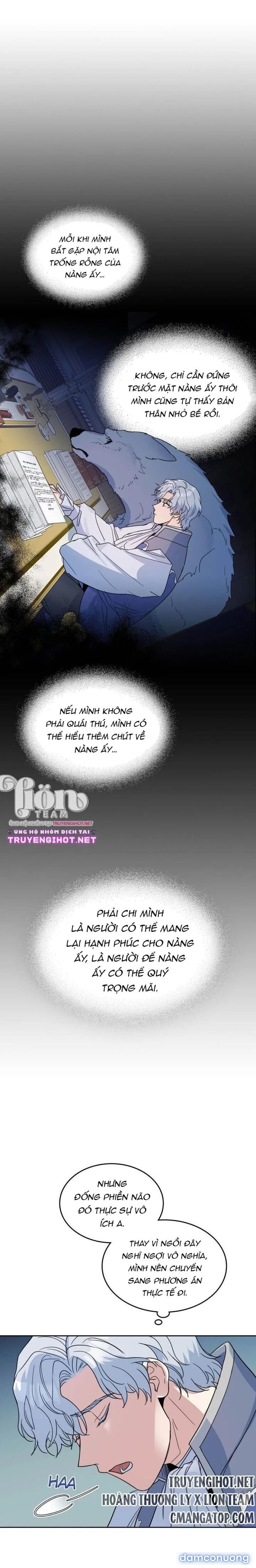 [18+] Người Đẹp Và Quái Vật Chapter 59 - Page 17