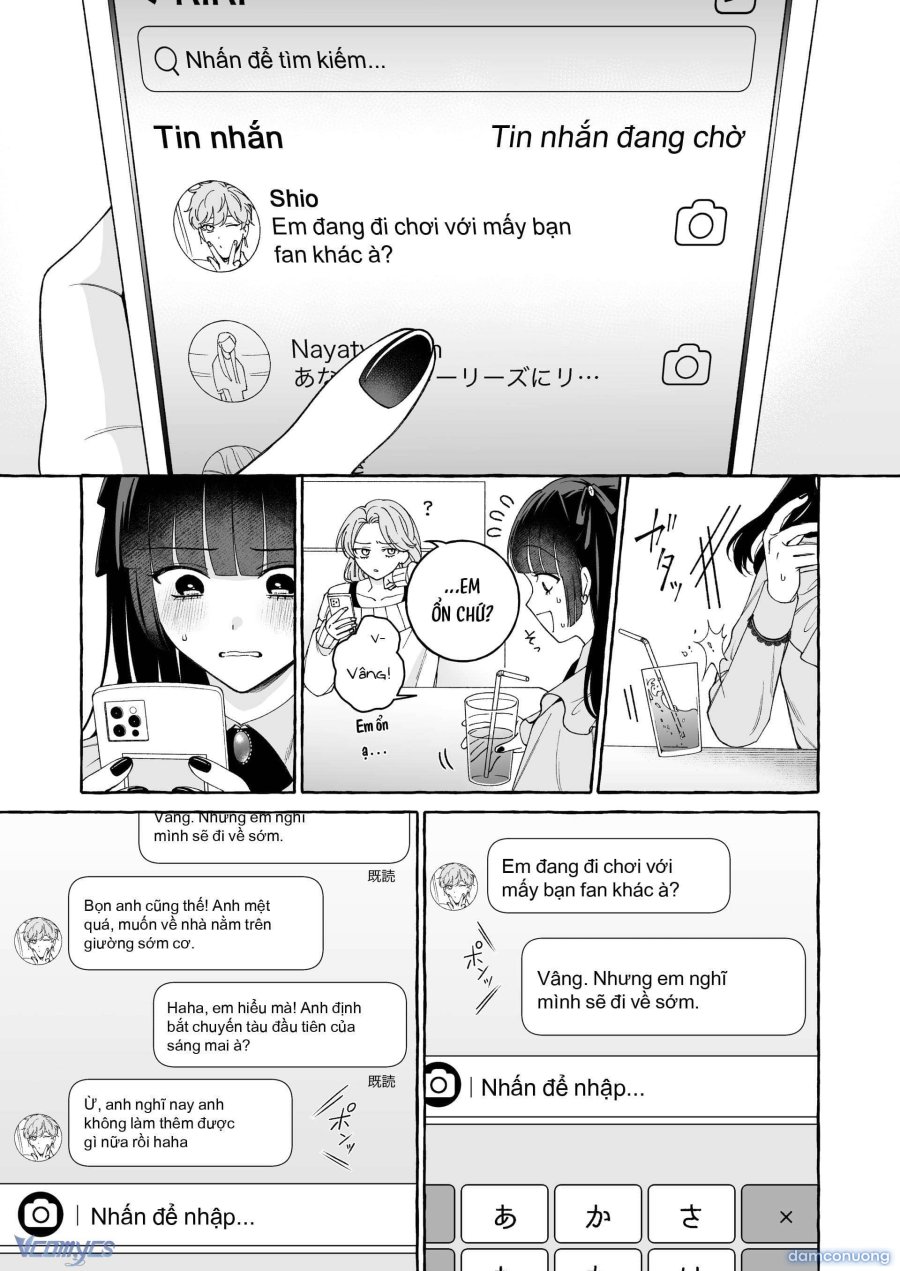 Đến Lúc Tôi Được “Thần Tượng” Mình Ôm Hôn Oneshot - Page 9