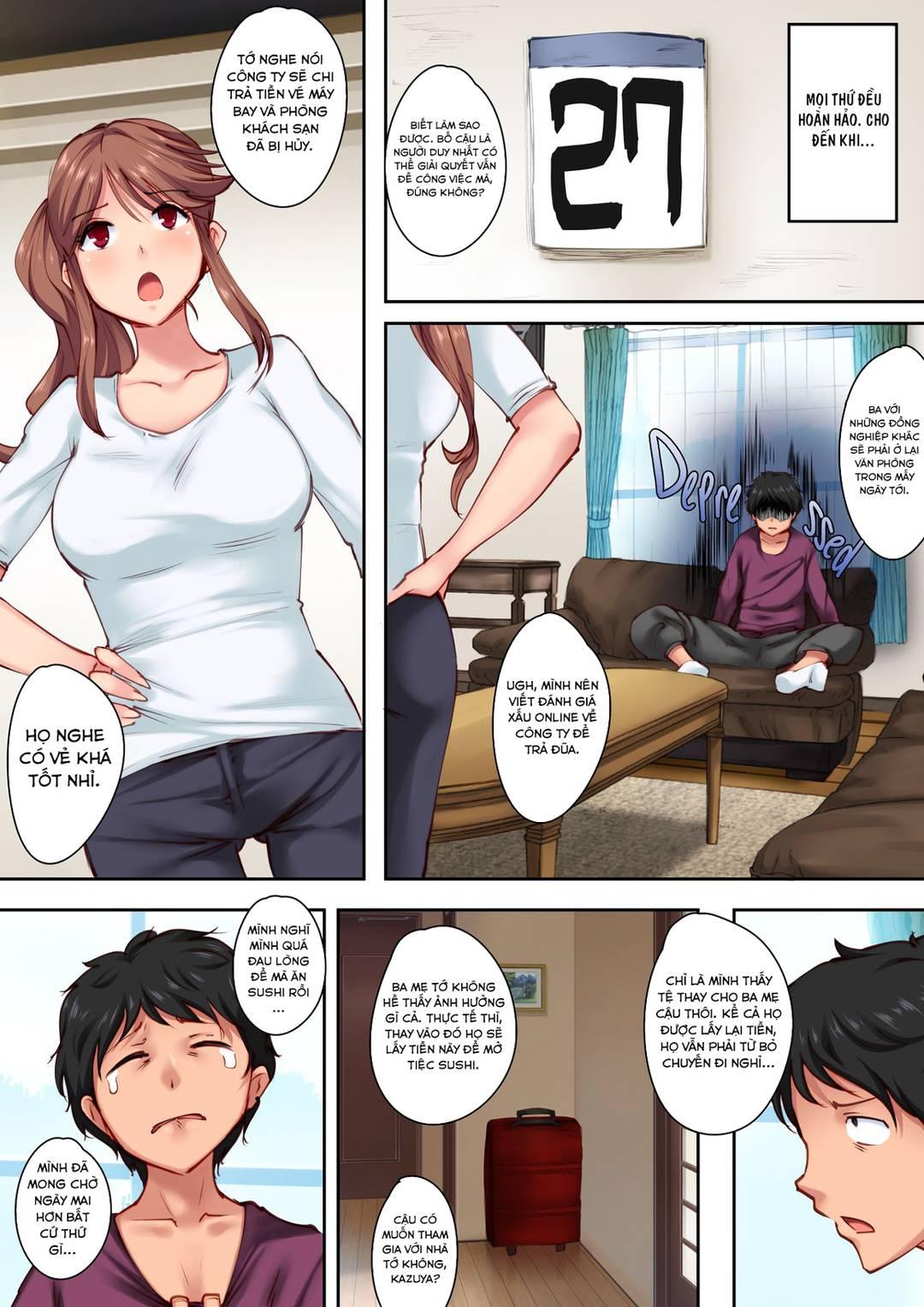 Ở nhà một mình đùa giỡn cùng bạn thuở nhỏ Oneshot - Page 8