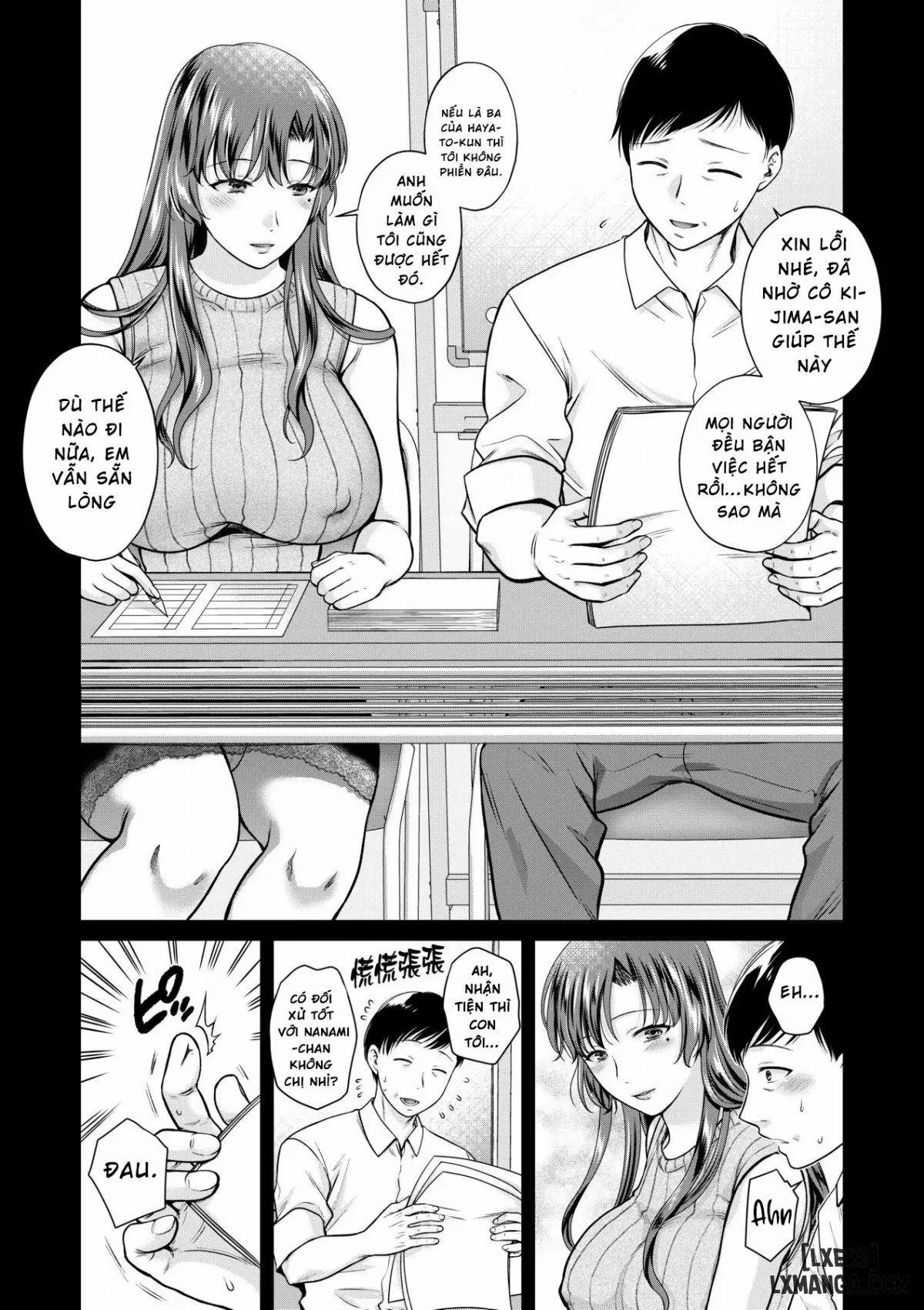 Henyousuru Oyako Etsuraku ni Mezameru Saori Chapter 7 - Page 22