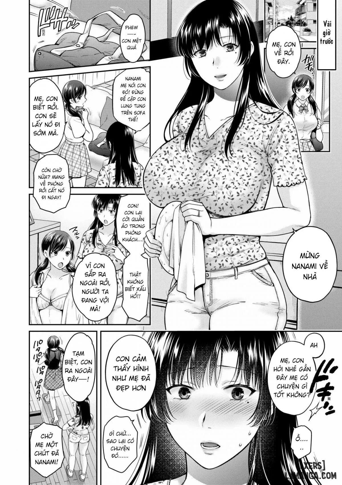 Henyousuru Oyako Etsuraku ni Mezameru Saori Chapter 3 - Page 3