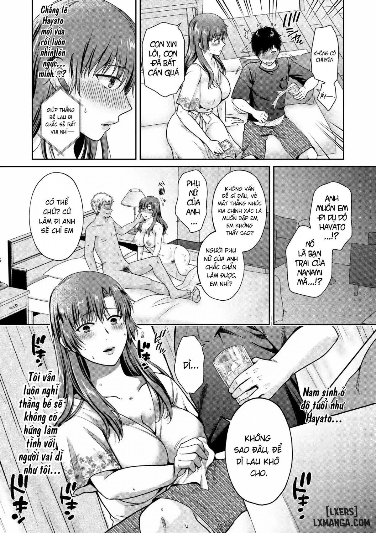 Henyousuru Oyako Etsuraku ni Mezameru Saori Chapter 4 - Page 4