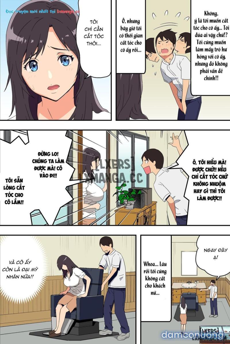 Nơi tiệm cắt tóc sung sướng Oneshot - Page 10