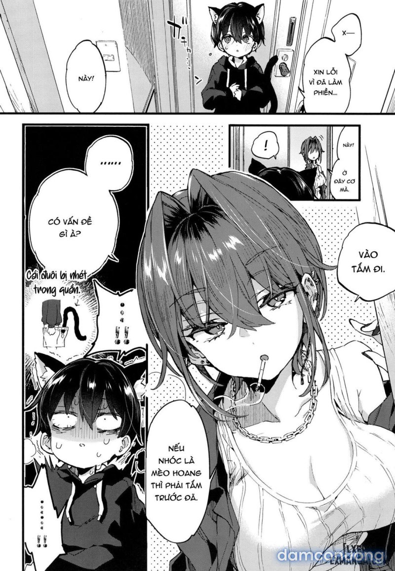 A kind of scary onee-san took me in as her pet Oneshot - Page 7