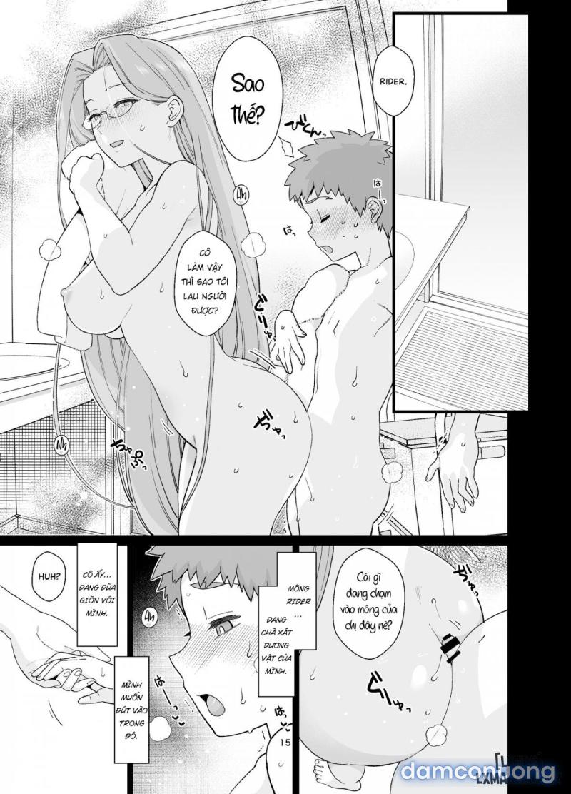 Staying Home With Rider-san Oneshot - Page 17