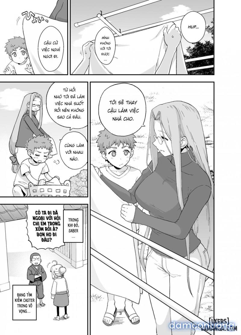 Staying Home With Rider-san Oneshot - Page 5