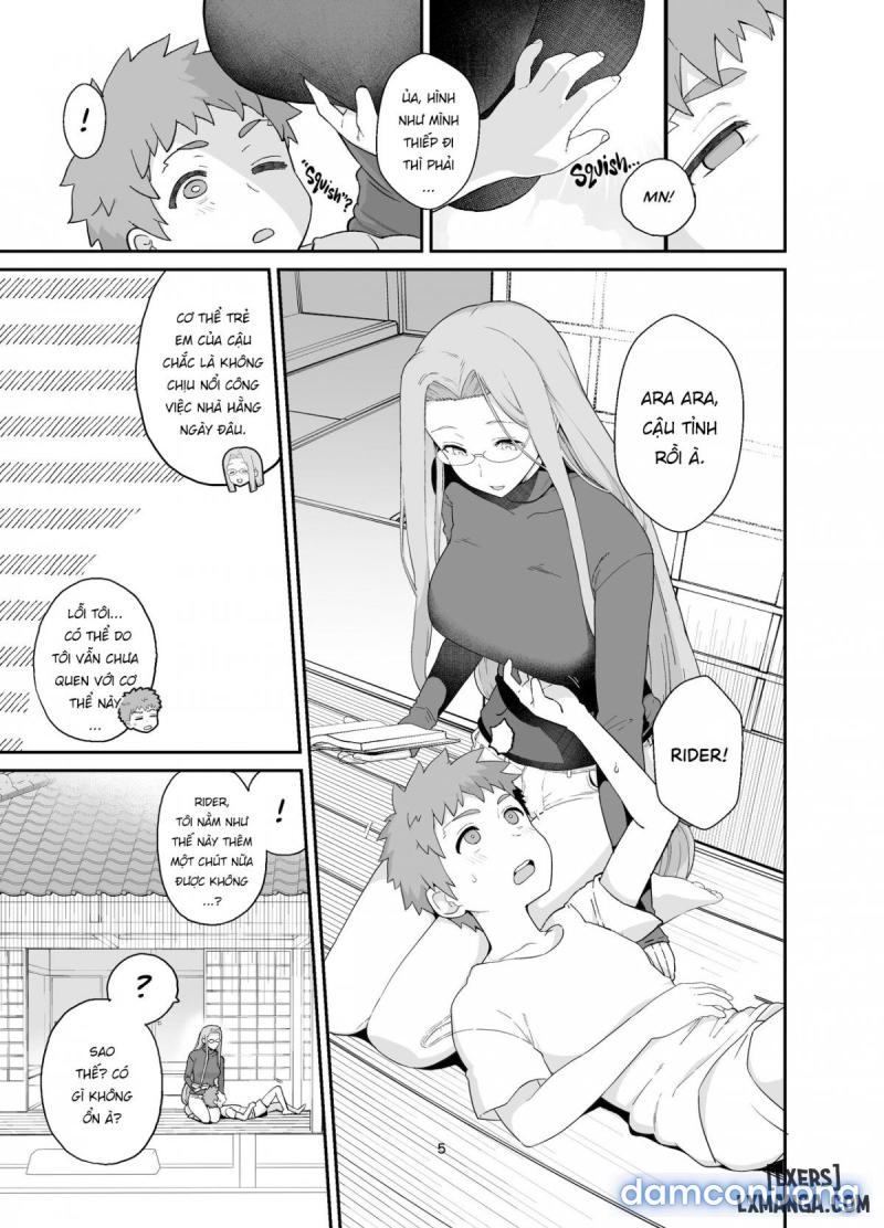 Staying Home With Rider-san Oneshot - Page 7