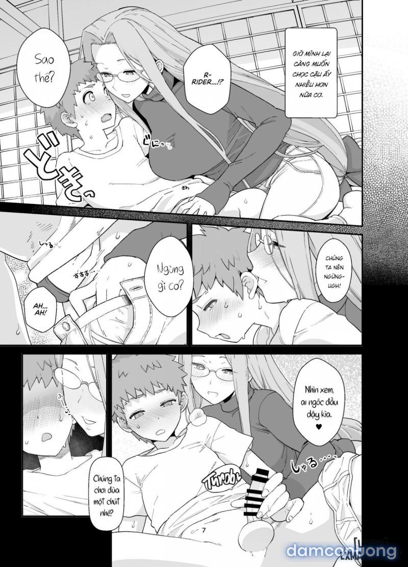 Staying Home With Rider-san Oneshot - Page 9