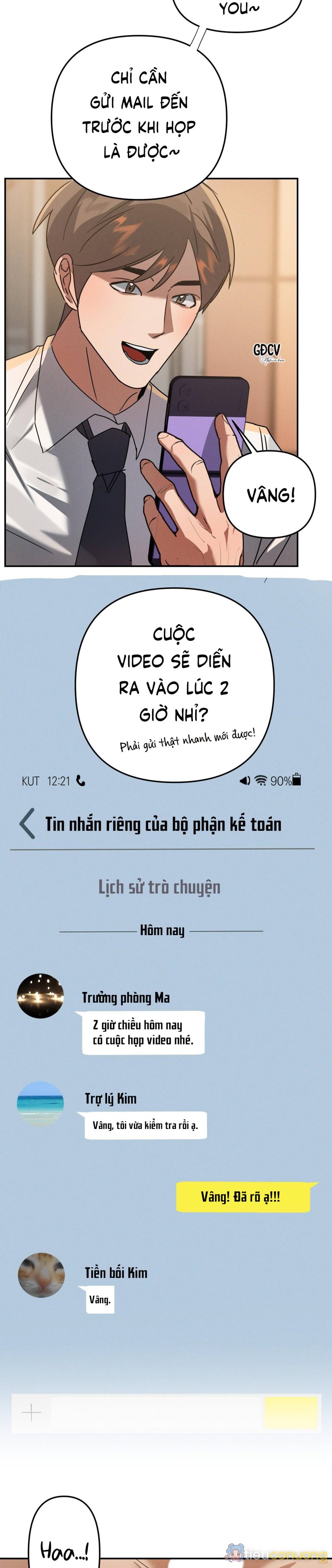 TRƯỞNG PHÒNG, ANH VẤT VẢ RỒI Chapter 7 - Page 2