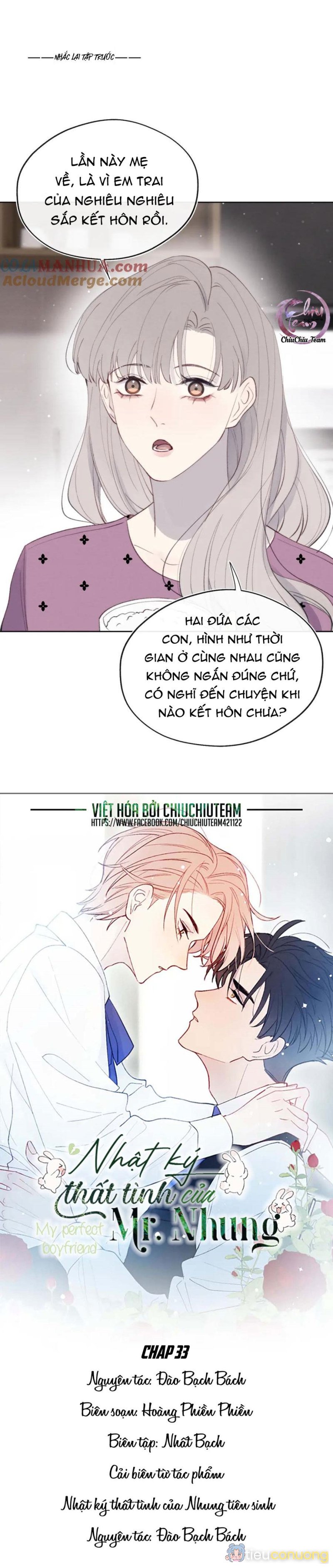 Nhật Ký Thất Tình Của Mr.Nhung Chapter 33 - Page 1