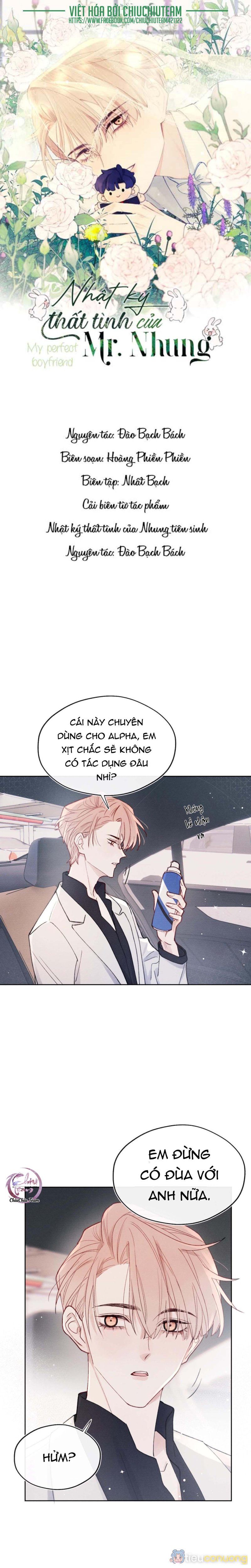 Nhật Ký Thất Tình Của Mr.Nhung Chapter 7 - Page 1