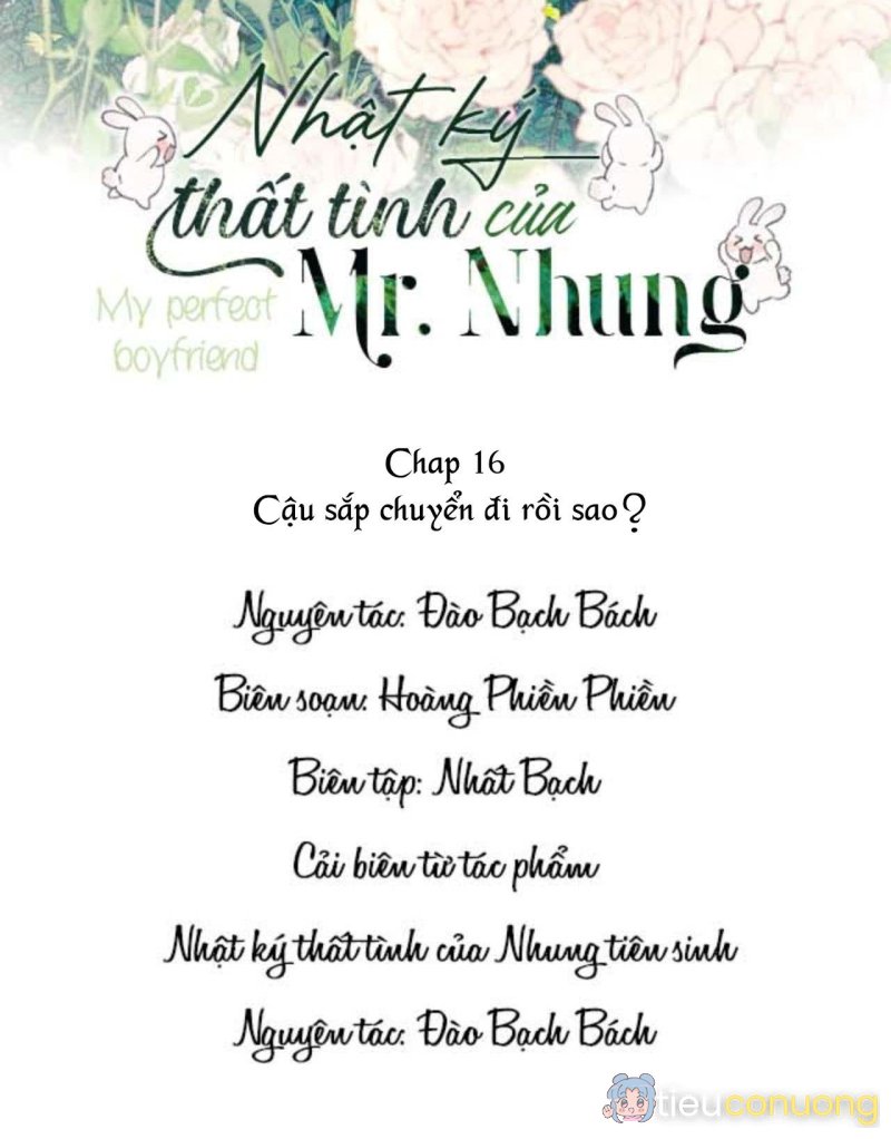 Nhật Ký Thất Tình Của Mr.Nhung Chapter 16 - Page 2