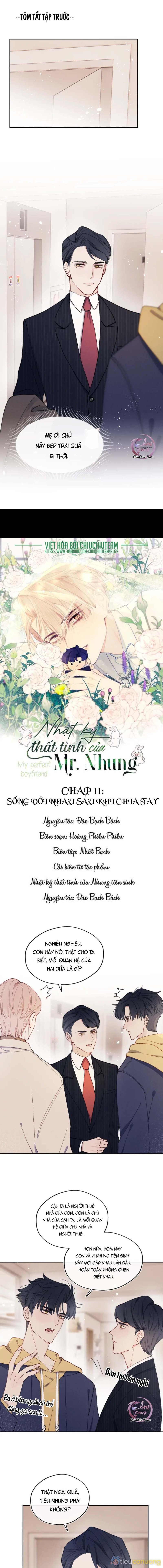 Nhật Ký Thất Tình Của Mr.Nhung Chapter 11 - Page 1