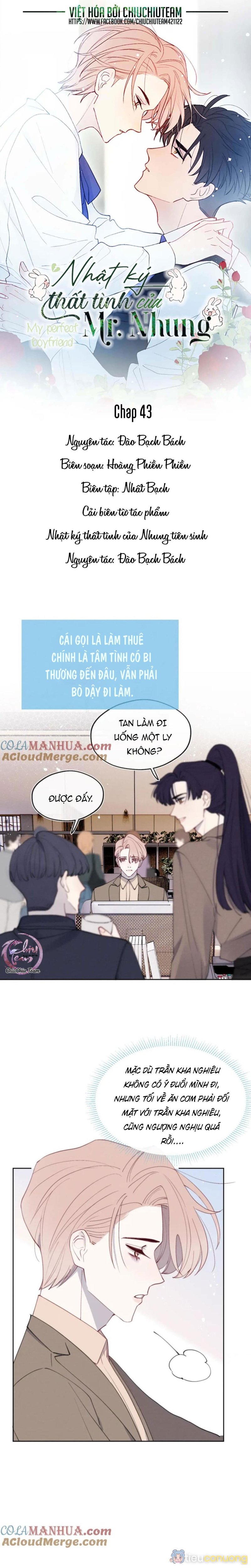 Nhật Ký Thất Tình Của Mr.Nhung Chapter 43 - Page 1