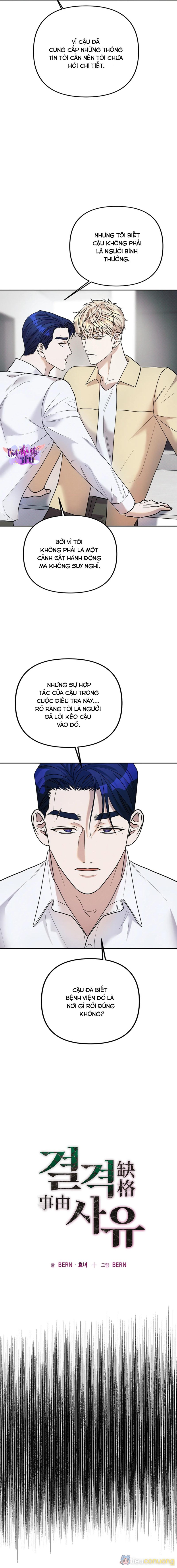 (END) LÝ DO BỊ LOẠI Chapter 8 - Page 6