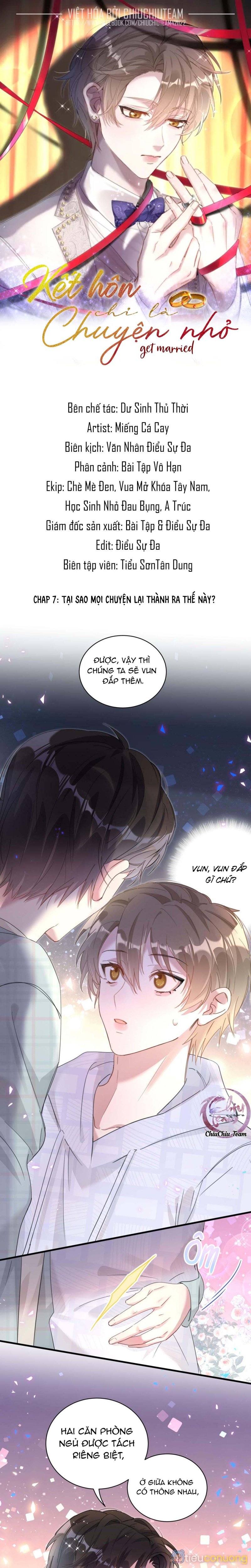 Kết Hôn Là Chuyện Nhỏ Chapter 7 - Page 1