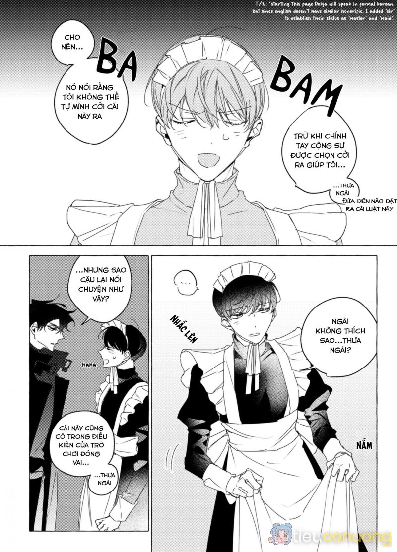 Hầu gái, hãy trở thành, của riêng mình tôi Chapter 1 - Page 7