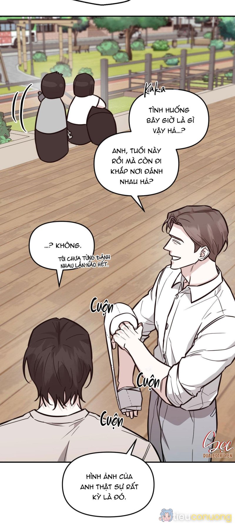 HÃY HÉT LỚN OK ĐI Chapter 8 - Page 34