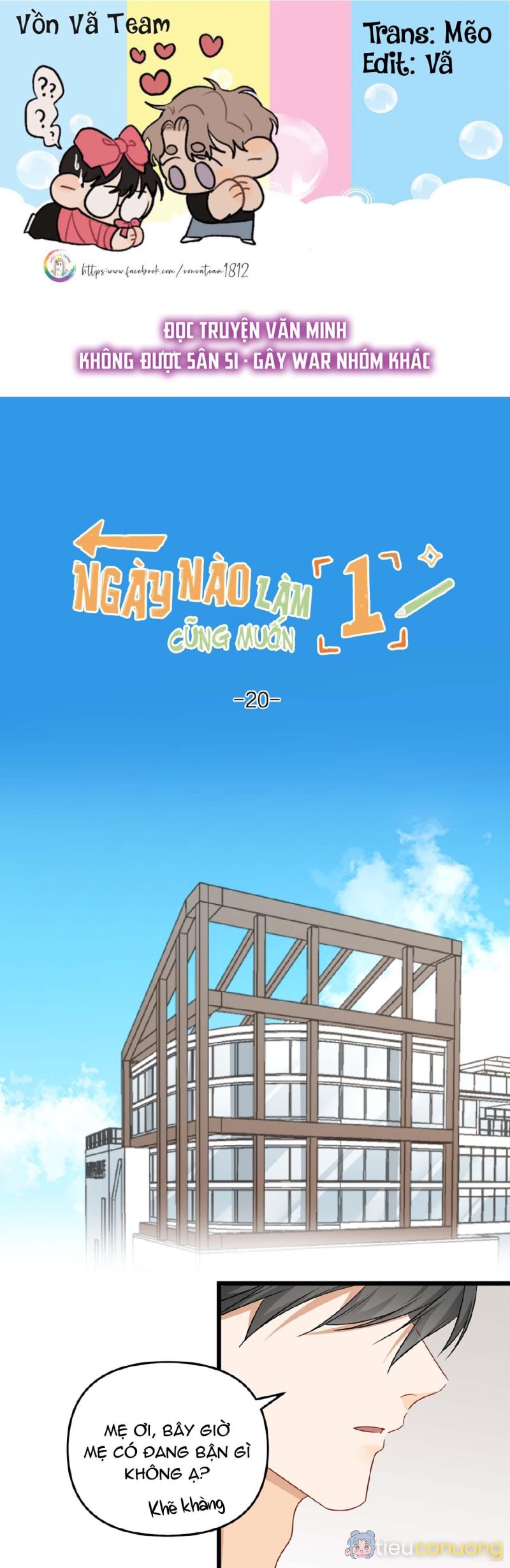 Ngày Nào Cũng Muốn Làm 1 Chapter 20 - Page 1