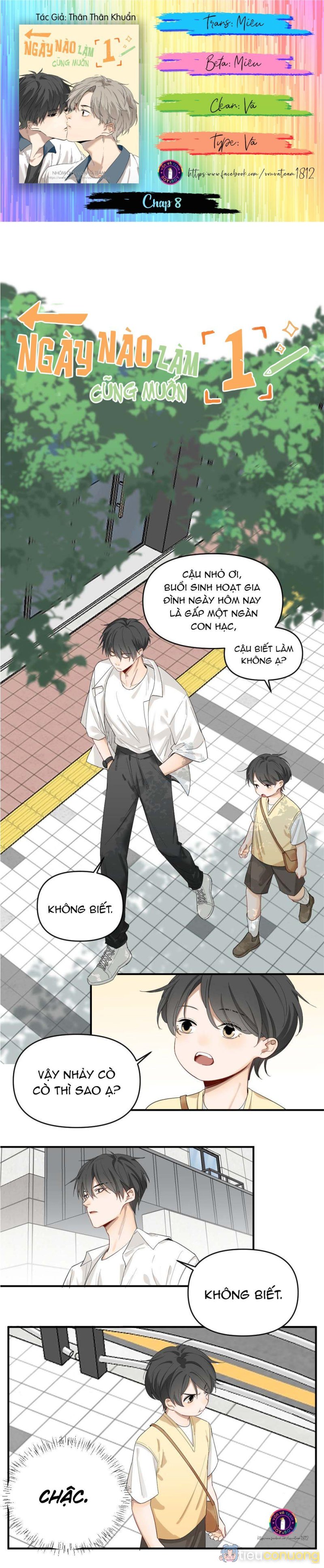 Ngày Nào Cũng Muốn Làm 1 Chapter 8 - Page 1