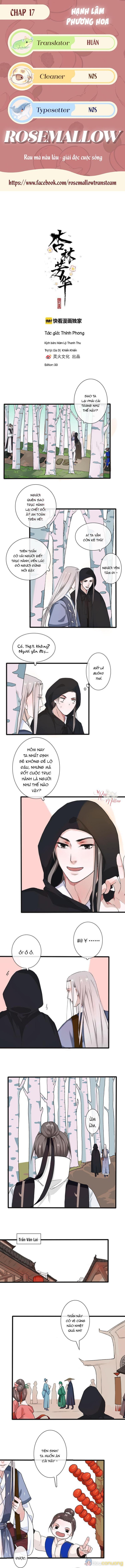 Hạnh Lâm Phương Hoa (END SS1) Chapter 17 - Page 1